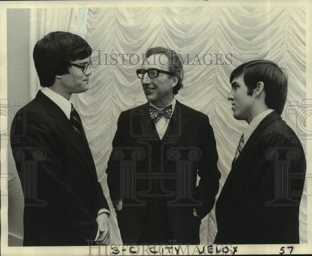 1975 Press Photo Attendees At Tulane University Law Review Association Dinner- Historic Images