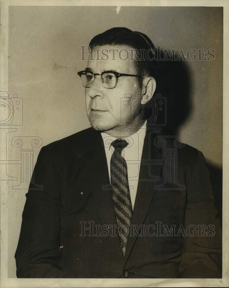 1969 Press Photo Paul Messmer Of Delgado College - nob94741