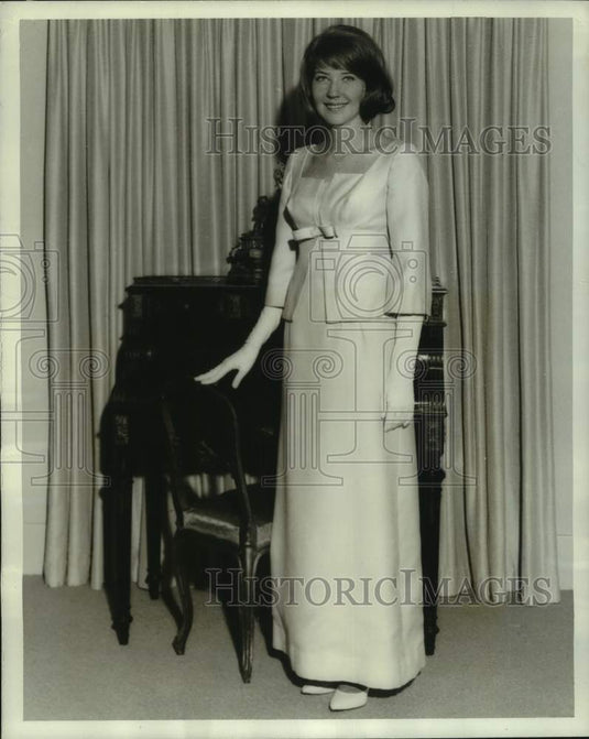 1966 Press Photo Ann Elliott Meyer, Navy Princess in Memphis Cotton Carnival