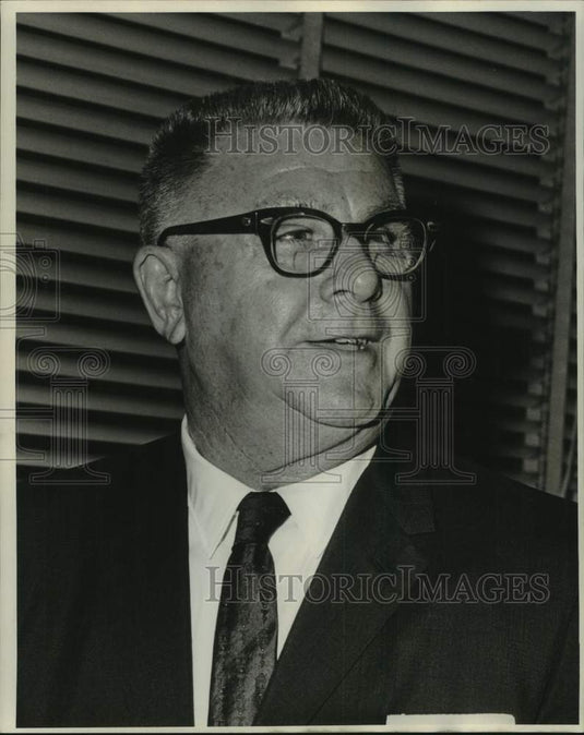 1967 Press Photo Frank Meydrich, president of Louisiana Supermarkets Association