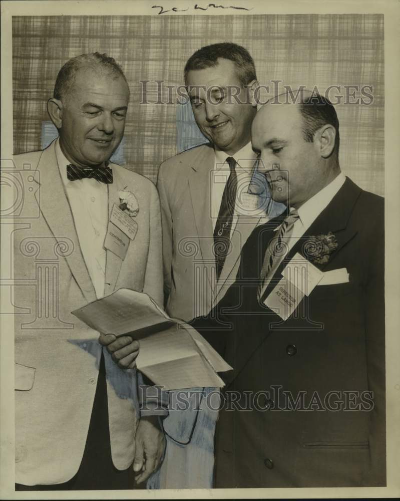 1957 Press Photo New officers of the Louisiana State Florists Association