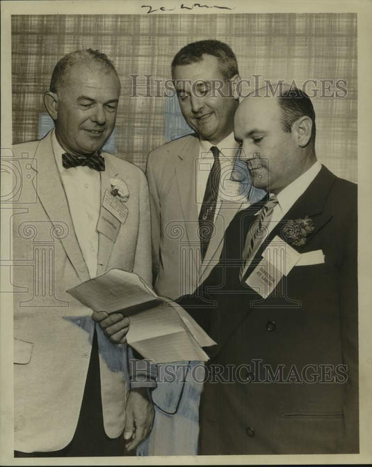 1957 Press Photo New officers of the Louisiana State Florists Association