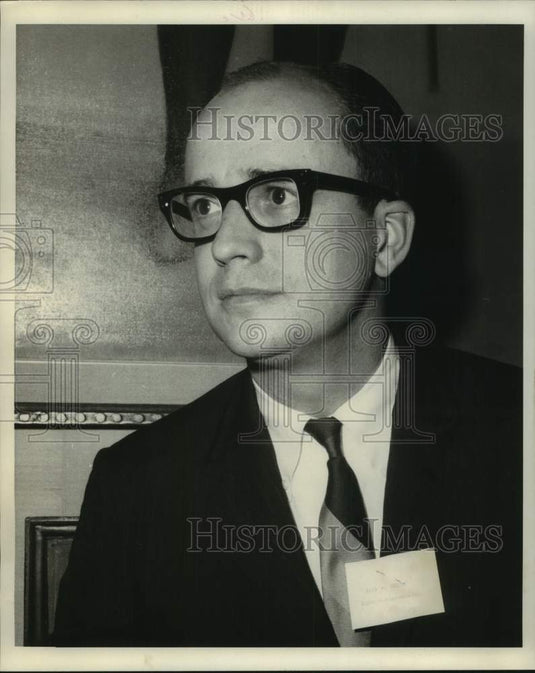 1968 Press Photo Alex Meyer of Amana Refrigeration Incorporated at Royal Orleans