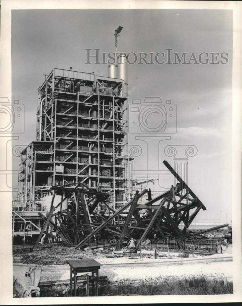 1961 Press Photo Michoud Steam-Electric Generating Plant in New Orleans