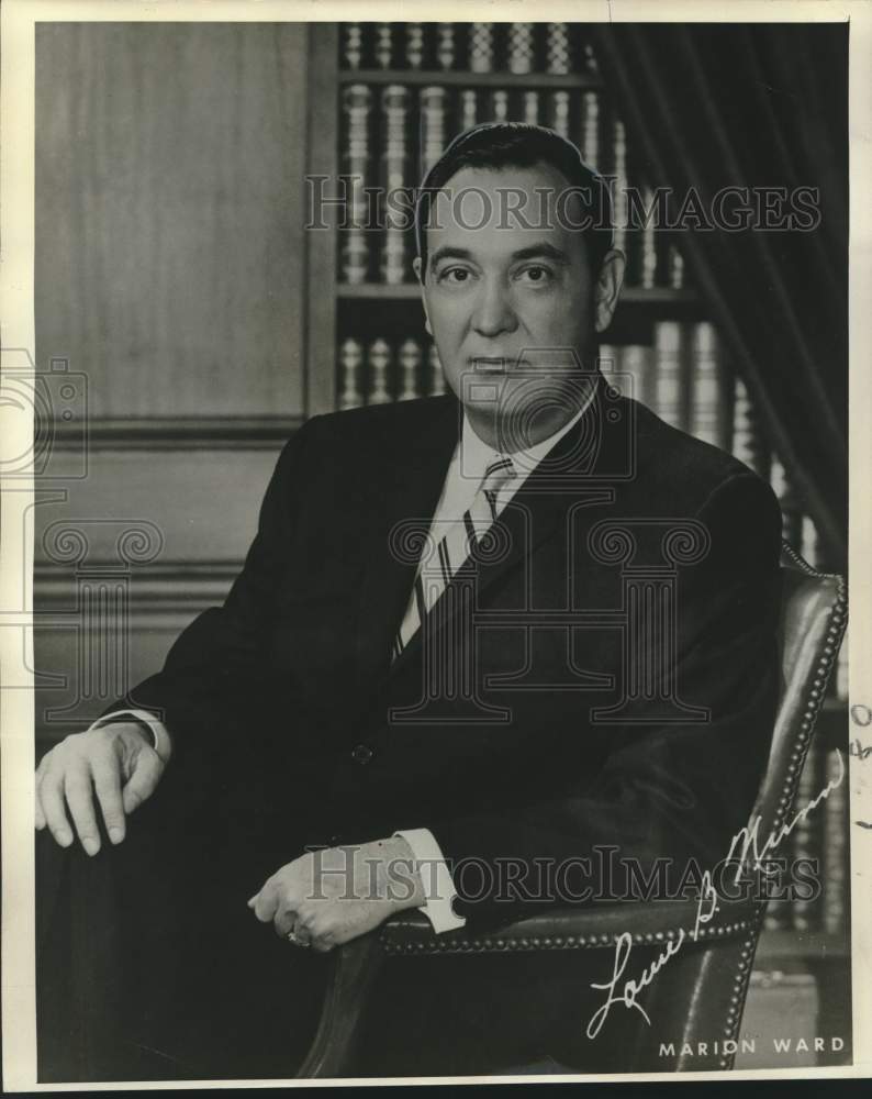 1968 Press Photo Louie Nunn at Louisiana Young Republican Federation dinner- Historic Images