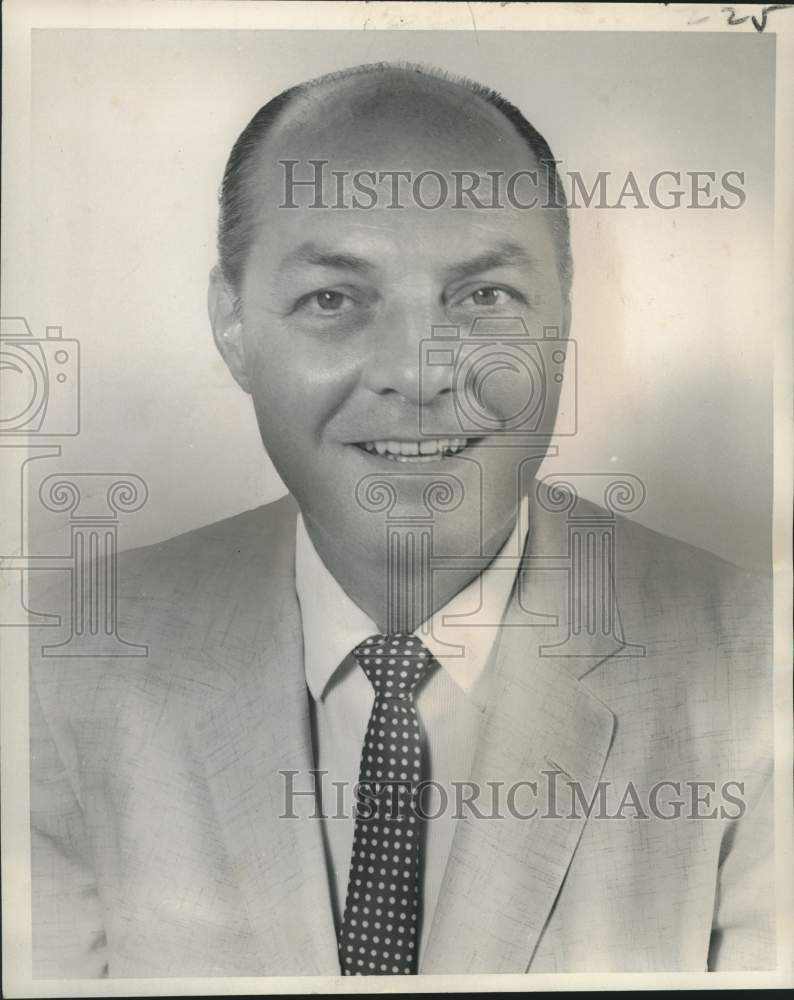 1962 Press Photo L.J. Nunez, grand knight of Knights of Columbus, Council 3068- Historic Images