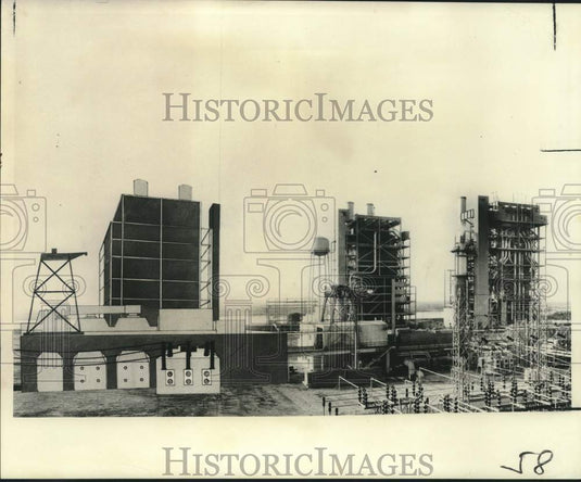 1964 Press Photo Steam electric generating unit at Michoud Station, New Orleans- Historic Images