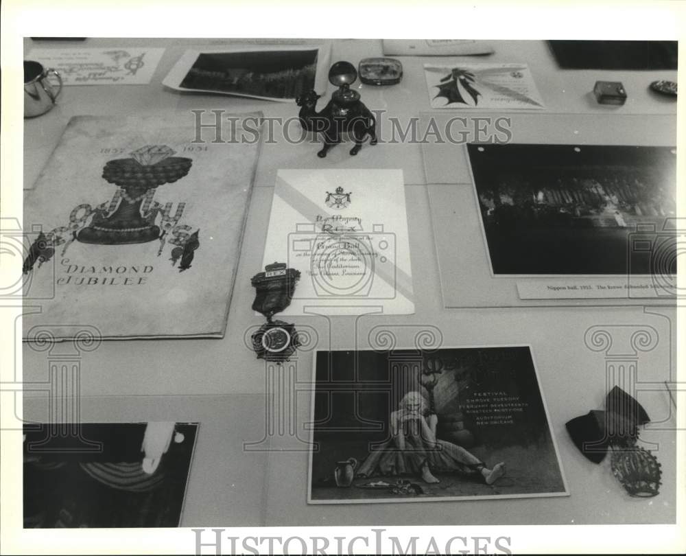 Press Photo Mardi Gras Exhibit, Carnival Memorabilia, New Orleans Public Library- Historic Images