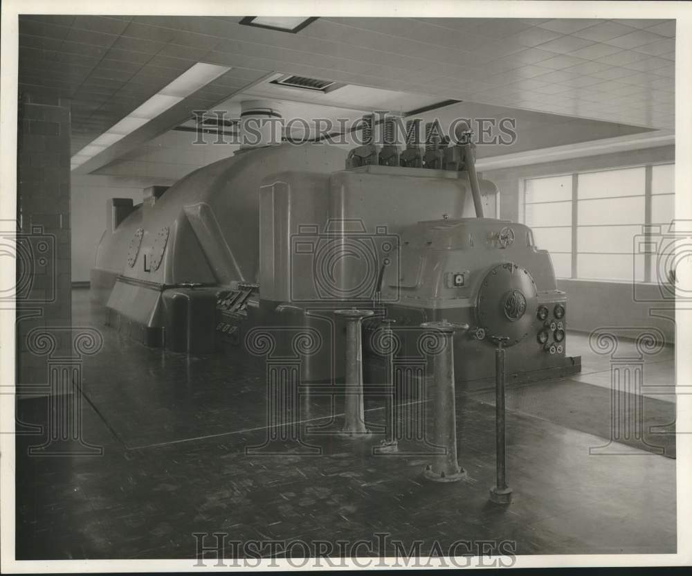 1956 Press Photo Generators at A.B. Paterson Steam-Electric Generating Station