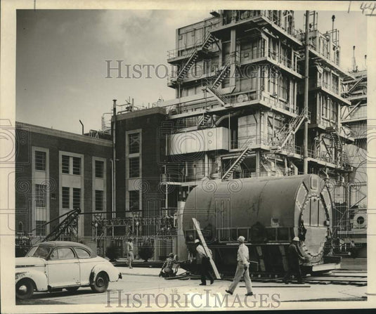 1955 Press Photo Generator at NOPSI's A.B. Paterson Steam-Electric Station- Historic Images