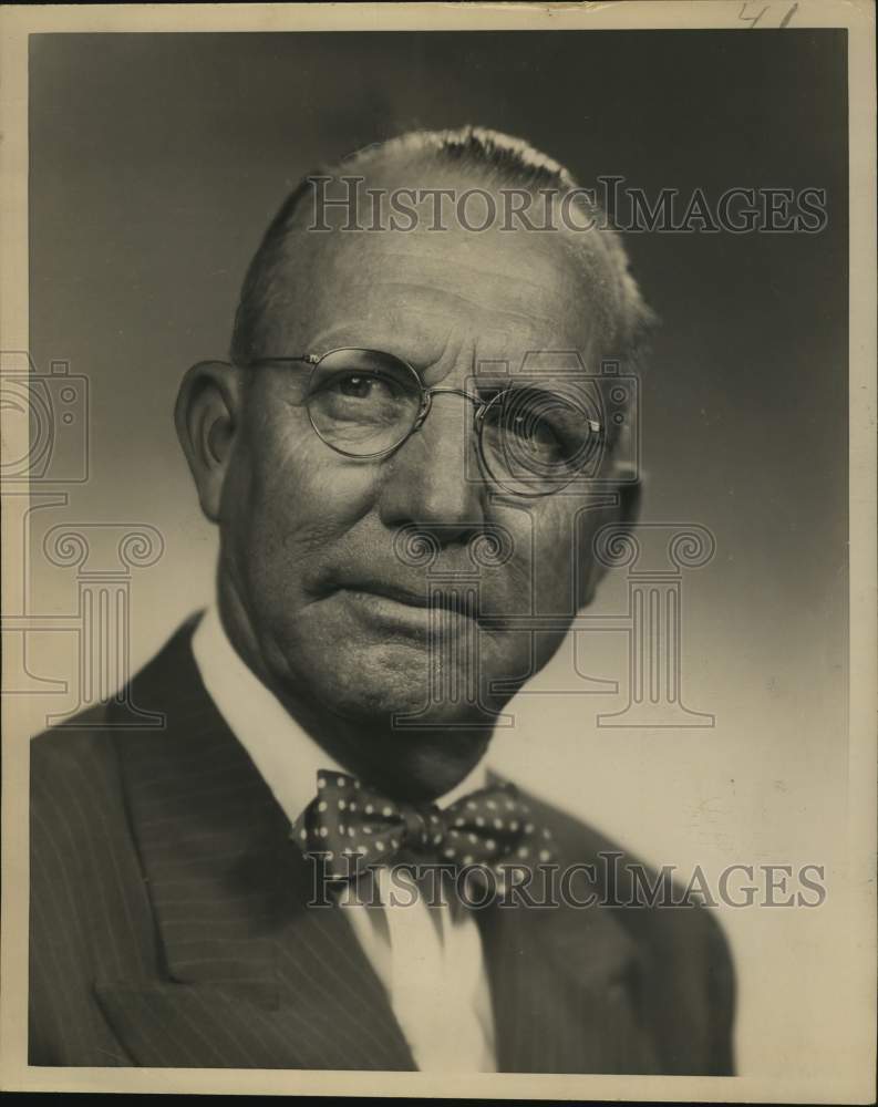 1951 Press Photo Alf Nielsen of the Louisiana Dairy Products Association