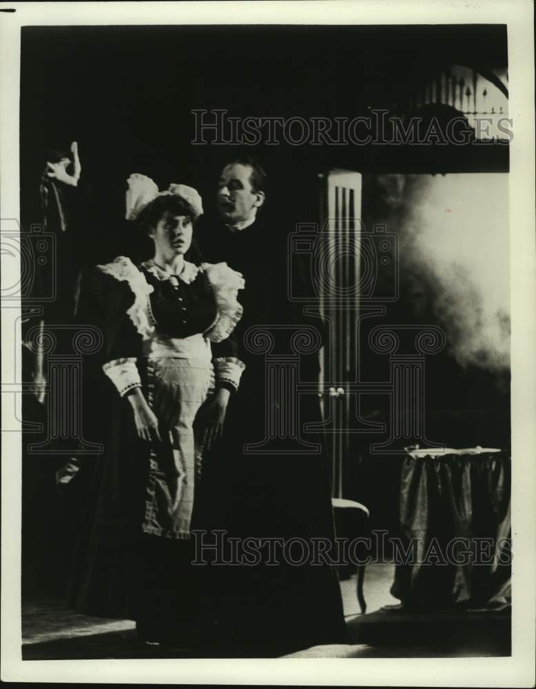 1988 Press Photo National Players 39th Tour Production Of Bram Stoker's Dracula- Historic Images