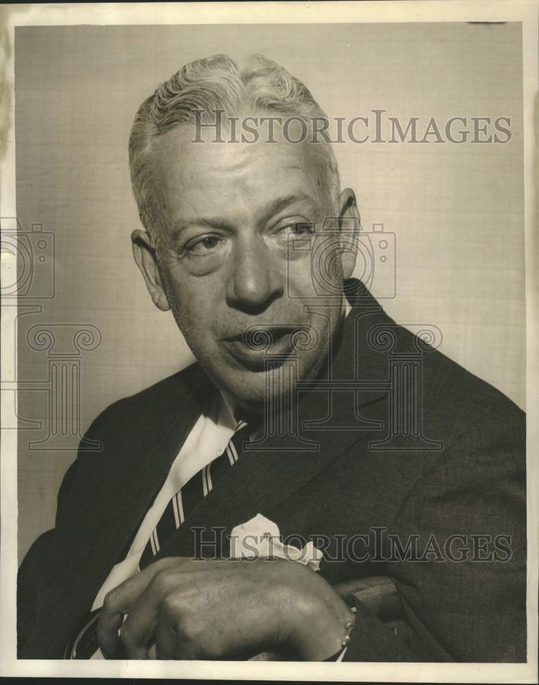 1960 Press Photo Dr. Whitney J. Oates Of Princeton University To Speak At Tulane- Historic Images