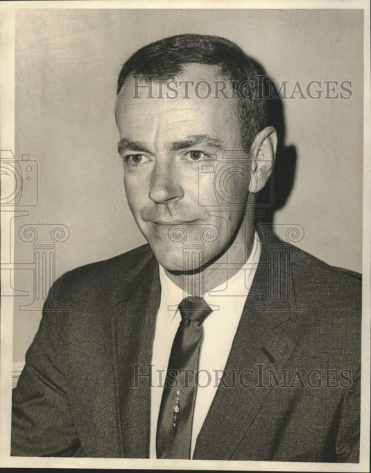 1967 Press Photo Dan F. Neiswender of Assn. for Bank Audit Control & Operation
