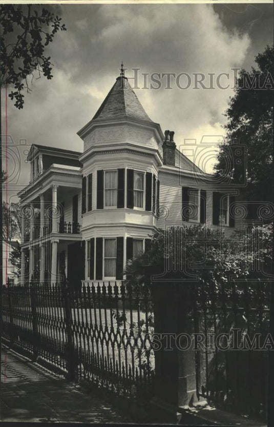 1983 Press Photo The Garden District home of Women's Guild of New Orleans Opera