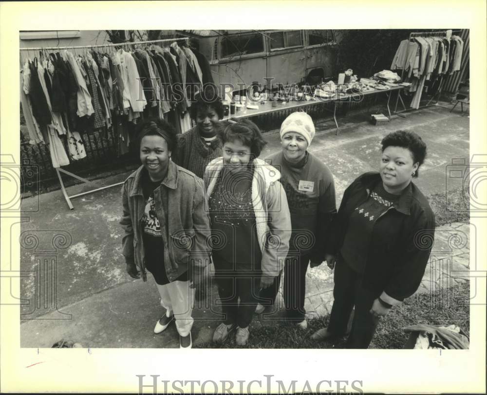 1989 Press Photo Members of the Political Congress of Black Women, New Orleans- Historic Images