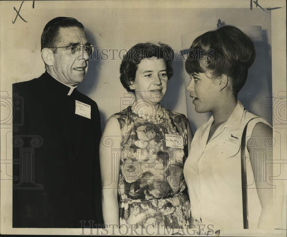 1965 Press Photo Delegates at Summer School of the Christian Apostolate event- Historic Images