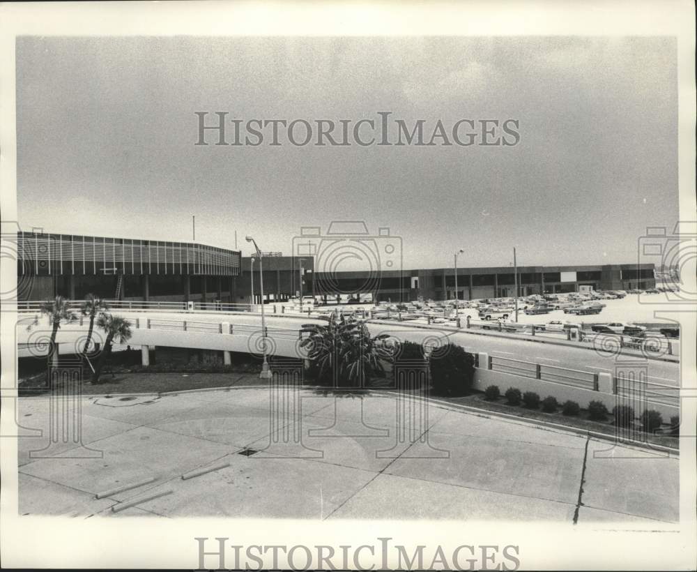 1974 Press Photo New East Wing of New Orleans International Airport - nob97509
