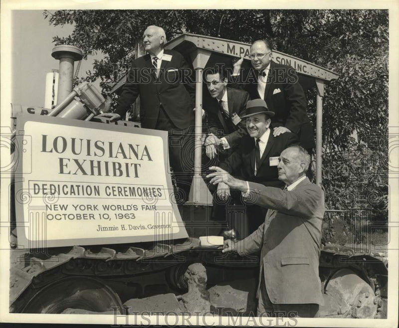Load image into Gallery viewer, 1964 Press Photo Louisiana Exhibit Dedication Ceremonies, New York World's Fair
