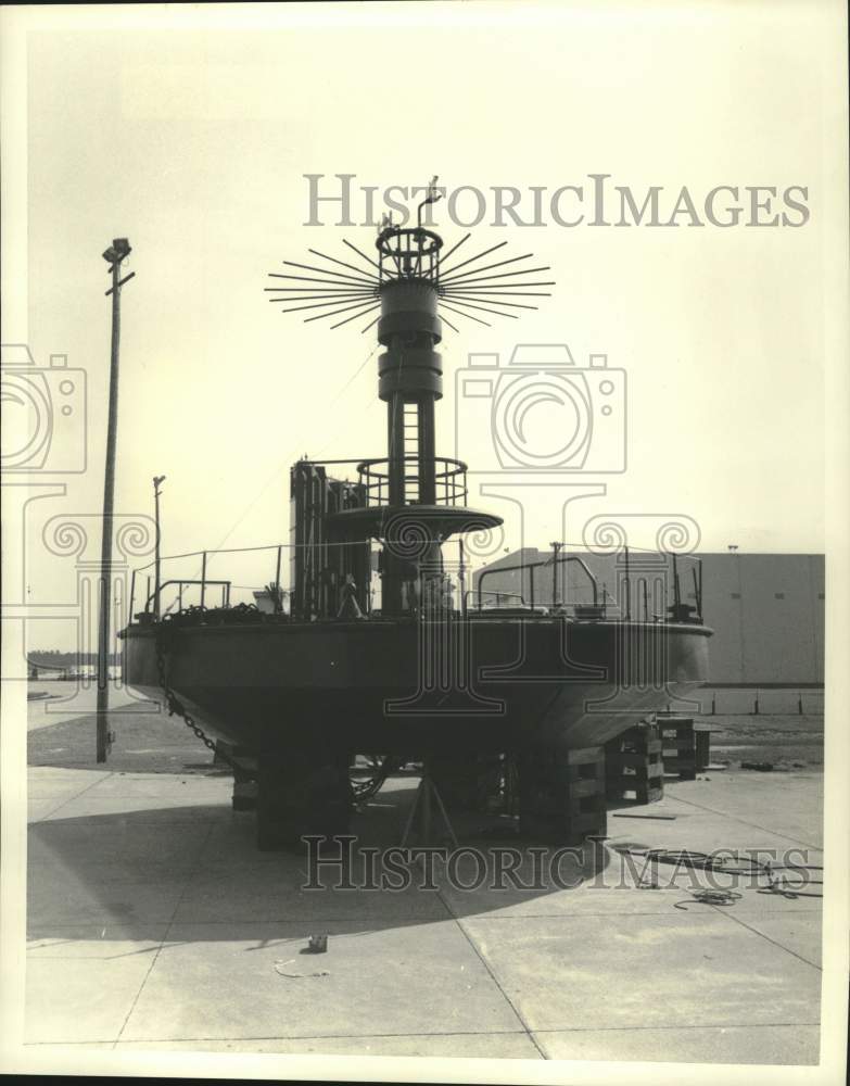 1978 Press Photo National Space Technology Laboratories in Bay St. Louis- Historic Images