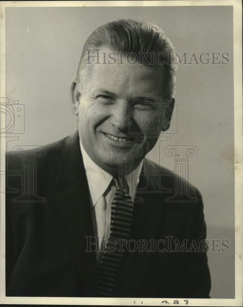 1961 Press Photo Richard H. Nelson, general manager Boeing&#39;s Michoud Branch