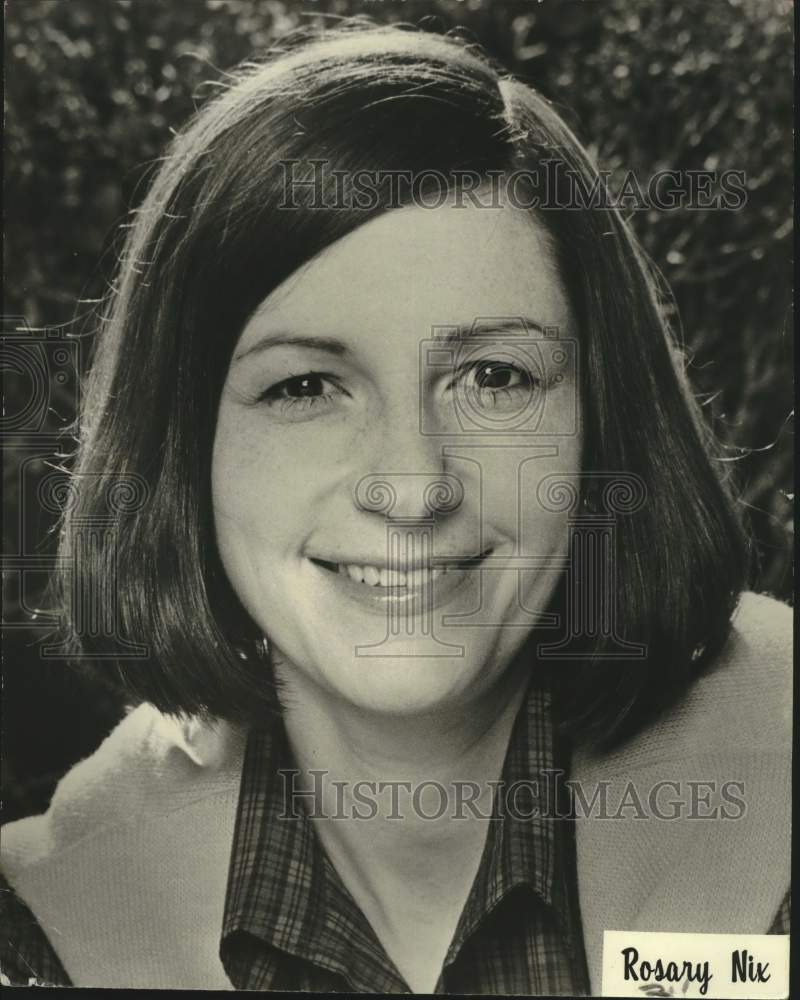 1985 Press Photo Doctor Rosary Hartel O&#39;Neill of Loyola - nob98105- Historic Images