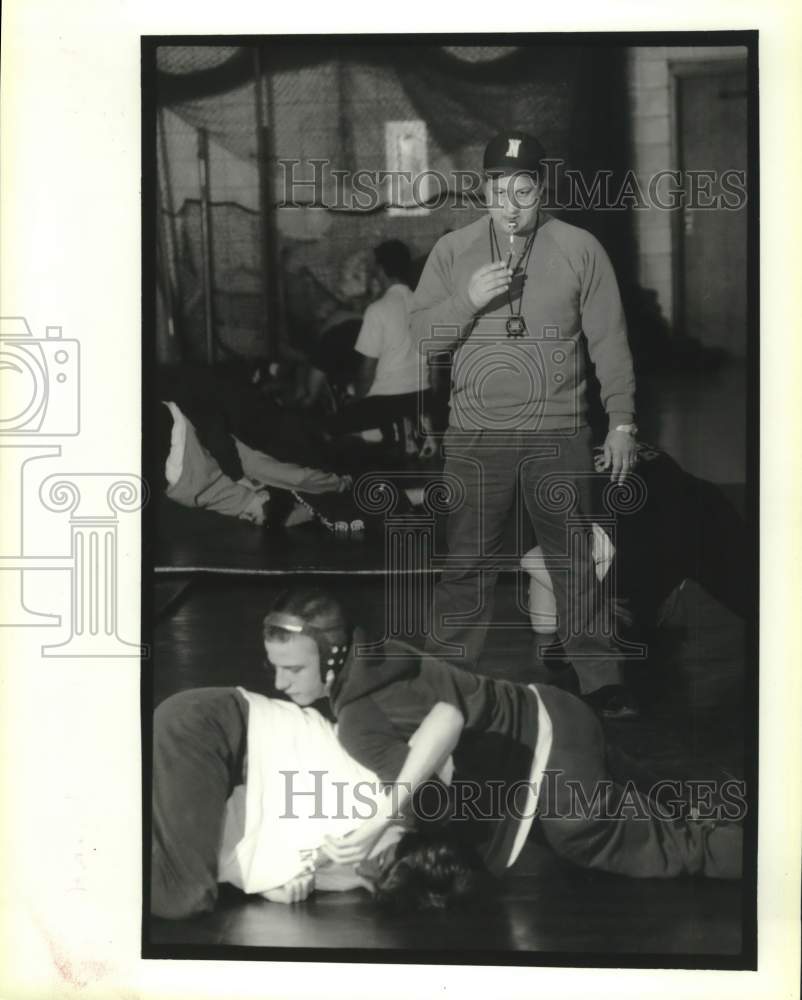 1991 Press Photo Northshore High School sports training- Historic Images