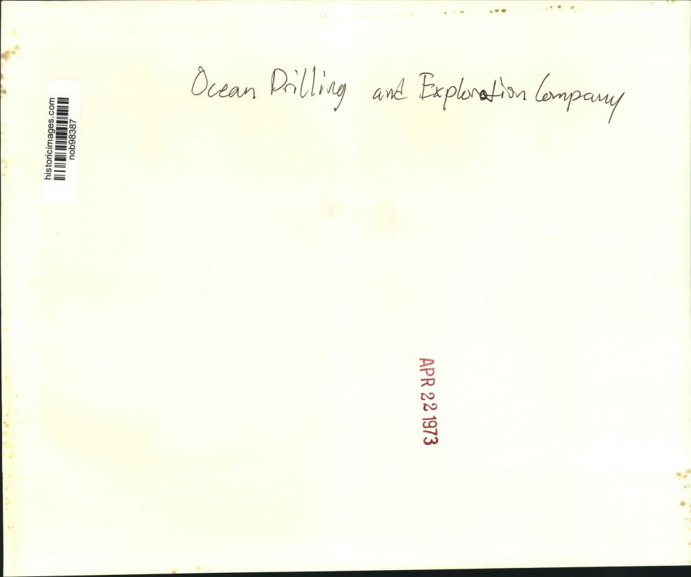 1973 Press Photo Ocean Drilling and Exploration Company - nob98387