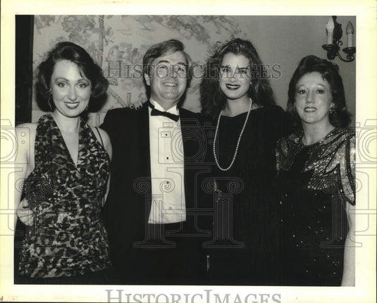 1993 Press Photo Melissa Gordon, Dick O'Neill, Brooke Shields, Tania Saladrigas- Historic Images