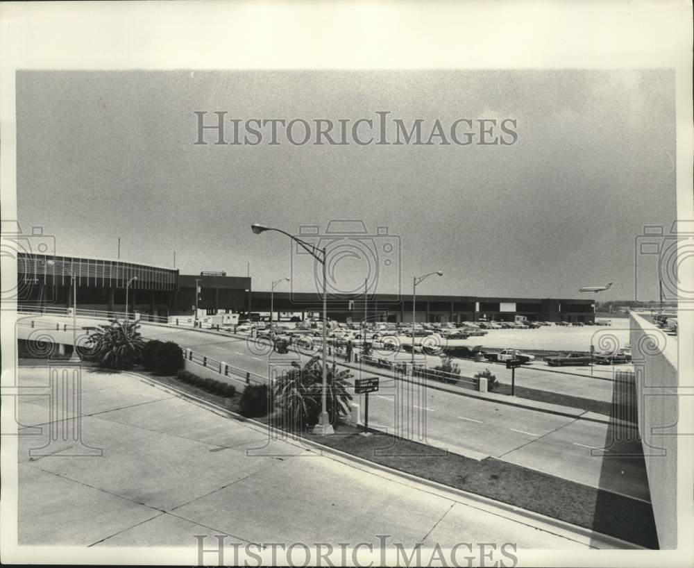 1974 Press Photo New East Wing Of New Orleans International Airport - nob98731