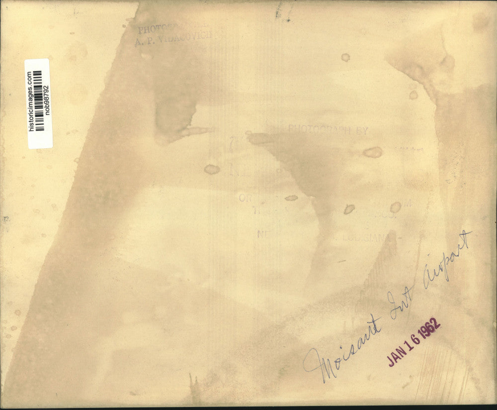 1962 Press Photo Handsome Terminal Building At Moisant International Airport