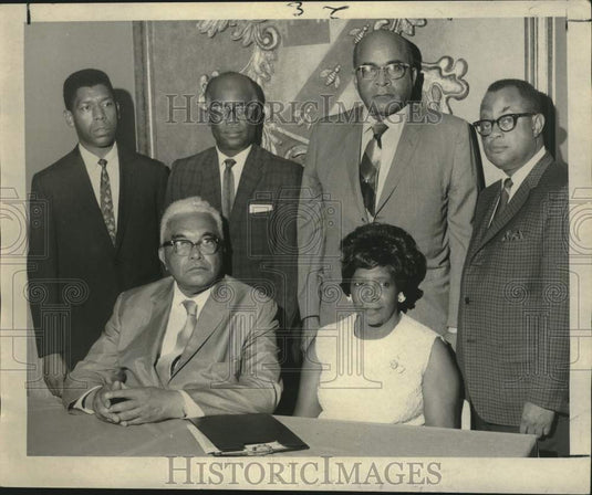 1969 Press Photo Southern University Alumni Meet At Roosevelt Hotel, New Orleans- Historic Images