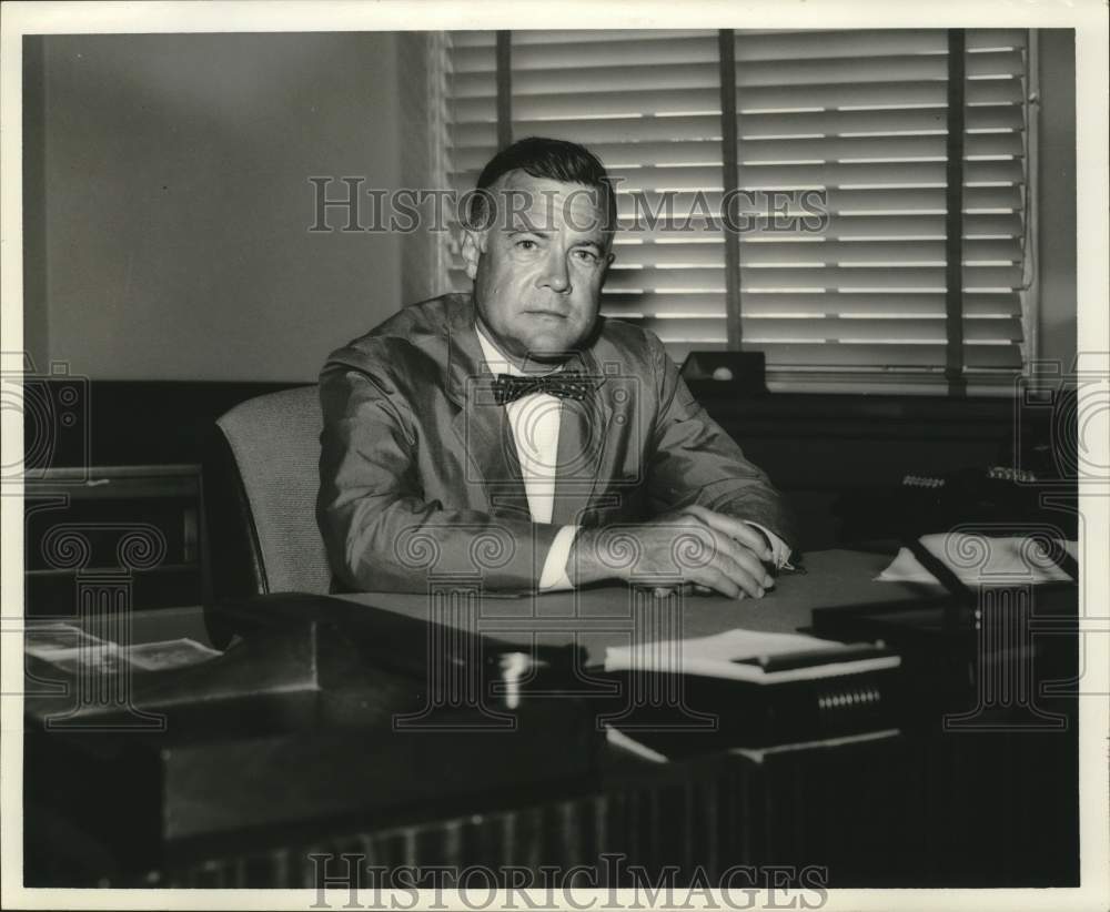 1962 Press Photo James R. Davis, New Orleans District, United States Steel Corp.- Historic Images