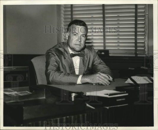 1962 Press Photo James R. Davis, New Orleans District, United States Steel Corp.- Historic Images