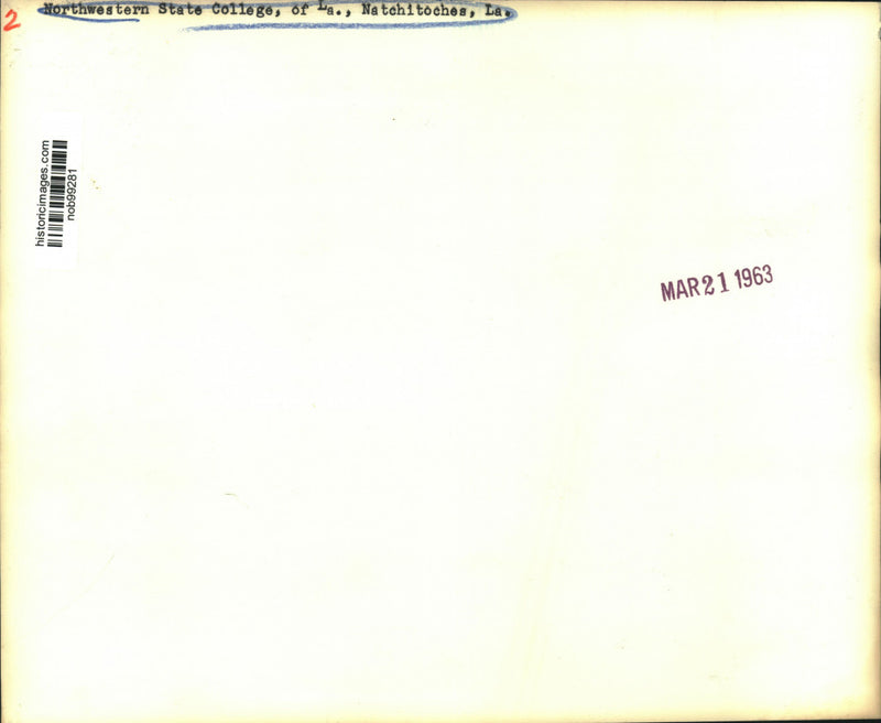 Load image into Gallery viewer, 1963 Press Photo Grounds, Northwestern State College Of Louisiana, Natchitoches
