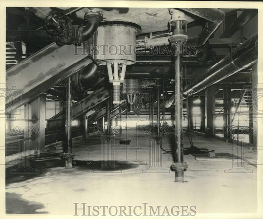 1963 Press Photo Sugar Processing Plant, United States Sugar Corp., Florida- Historic Images