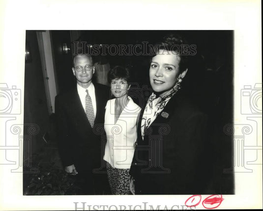 1994 Press Photo Gary & Lynda Froeba, Suzanne Mestayer, New Orleans - Historic Images