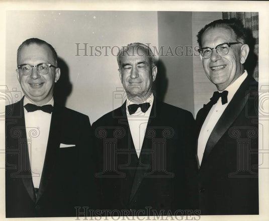 1967 Press Photo Swiss Ambassador Meets With Local Swiss Men, New Orleans