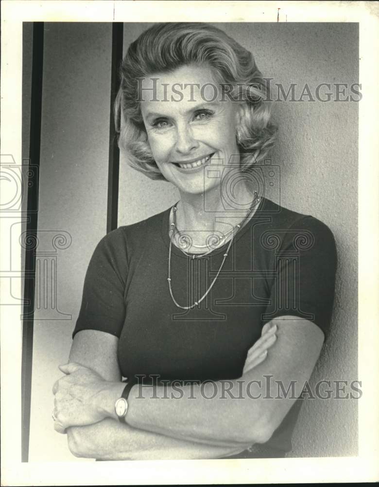 1978 Press Photo Dina Merrill As Groom&#39;s Aunt In Robert Altman&#39;s &quot;A Wedding&quot;- Historic Images