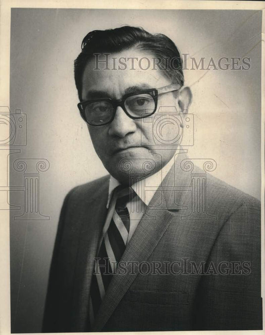 1968 Press Photo Dr. Ignacio Medina - nob99756