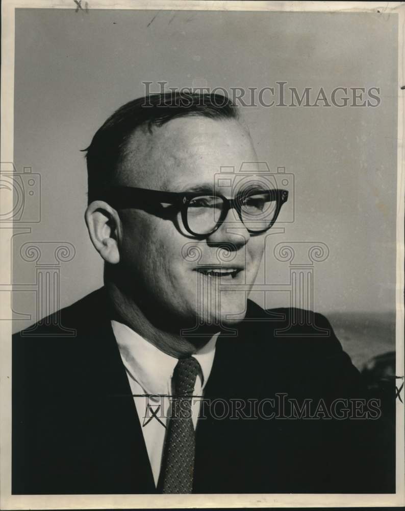 1963 Press Photo Lawyer Hugh G. Oliver, Westwego, Louisiana - noc00287