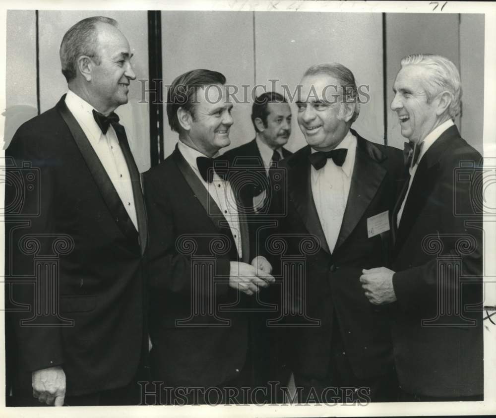 1977 Press Photo Costa Rican President Daniel Oduber at conference, Louisiana- Historic Images