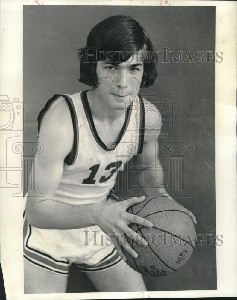 1975 Press Photo Darryl Palermo, Curtis basketball player - noc01540- Historic Images