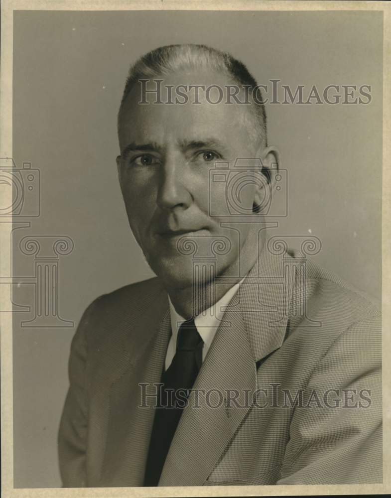 1954 Press Photo Tom Stephens, General Manager of Frierson GMC Truck Company- Historic Images