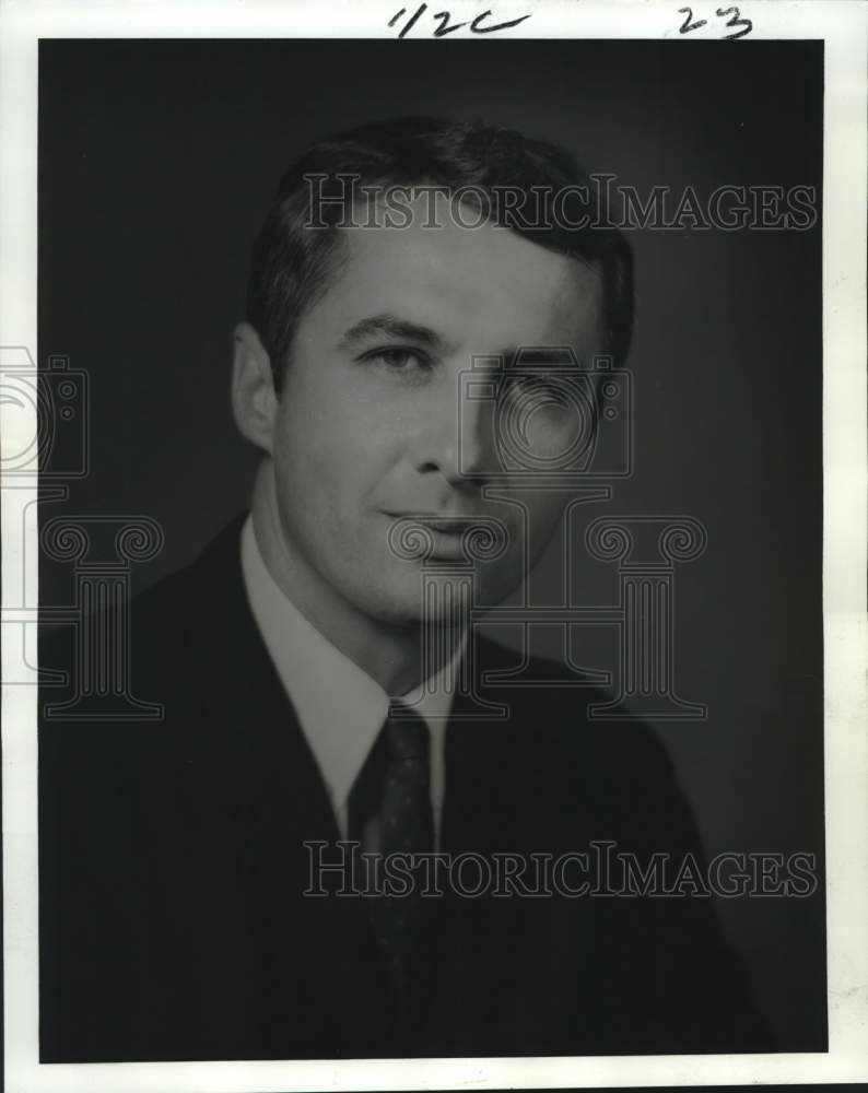 1969 Press Photo Richard Stephens Vice President of Louisiana Land Exploration- Historic Images