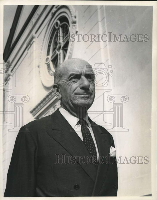 1968 Press Photo Egido Ortona, Italian Ambassador to the United States