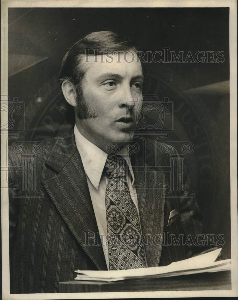 1972 Press Photo H. Dean Paulus, Bureau of Narcotics- Training Supervisor- Historic Images