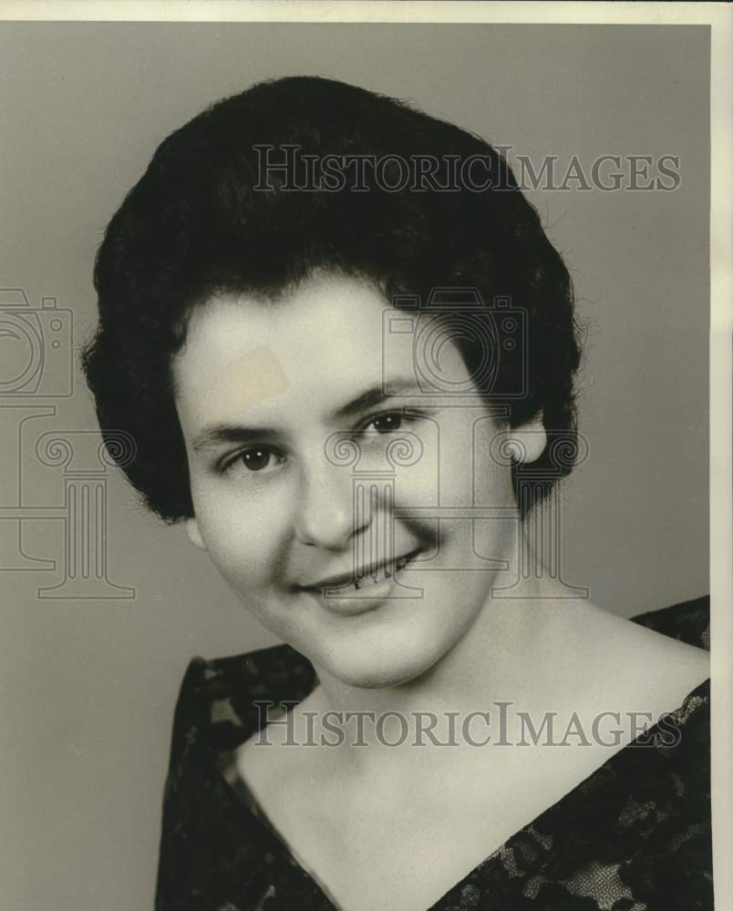 1965 Press Photo Krewe of Freret Maid Joanne Palmisano - noc01838