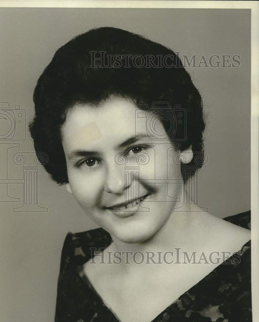 1965 Press Photo Krewe of Freret Maid Joanne Palmisano - noc01838