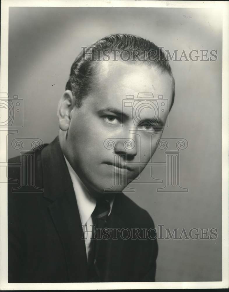 1970 Press Photo Orchestra Conductor Carter Nice- Historic Images